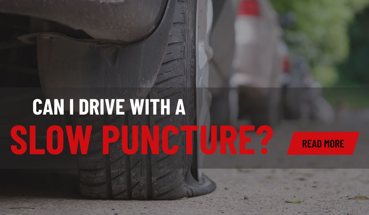 Can I drive with a slow puncture?