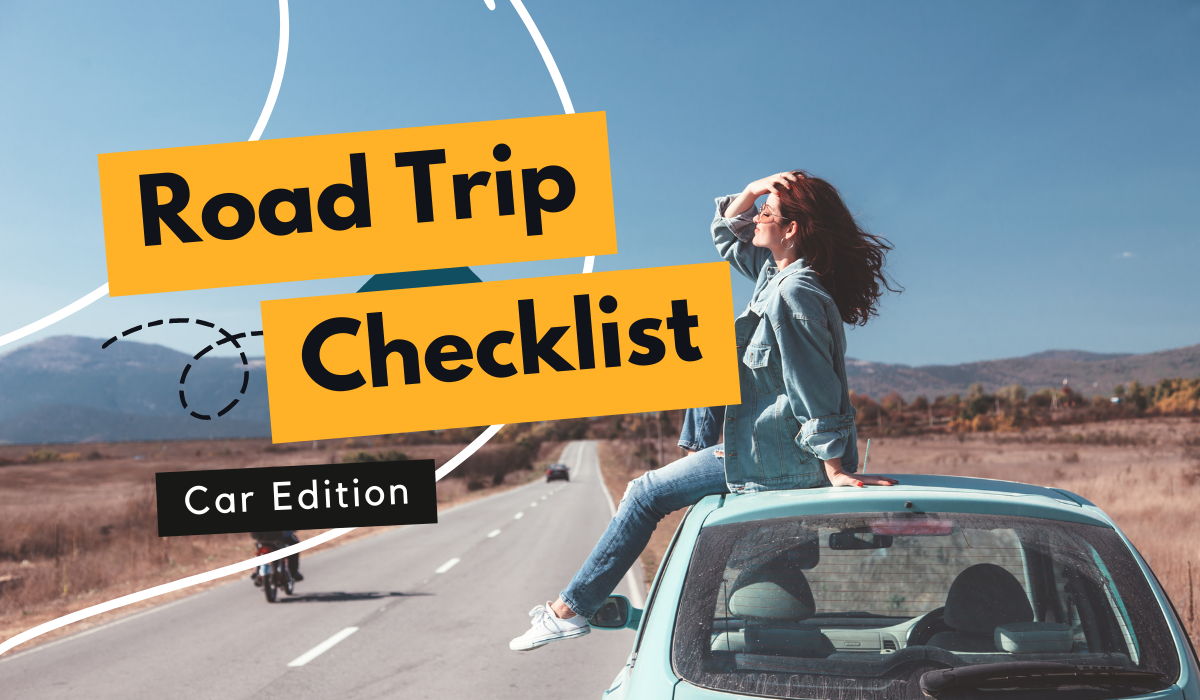 road trip checklist car edition